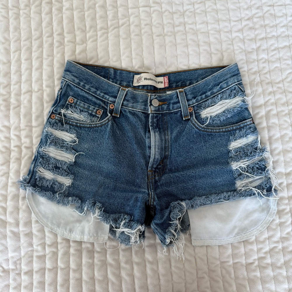 Levi’s Vintage Distressed Denim Short